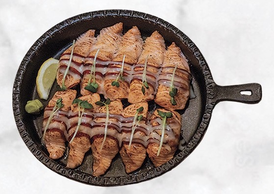 Seared Snow Salmon Nigiri